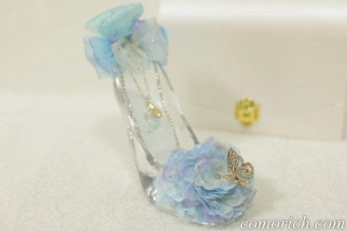 メリアルームの特別版【プロポーズ推奨・シンデレラのガラスの靴】プリンセス・ブルー